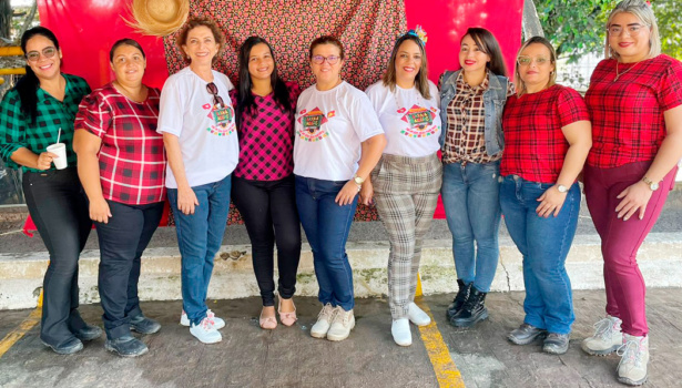 AÇÚCAR ALEGRE EM CLIMA DE FESTA JUNINA